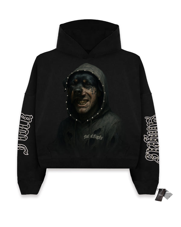 DOG FACE HOODIE
