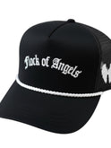 FLOCK OF ANGELS ROPE MESH TRUCKER