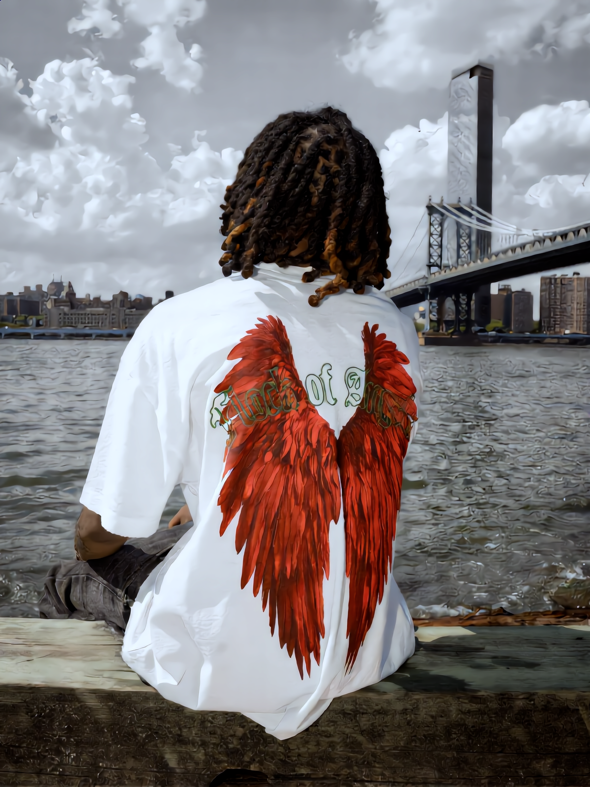F.O.A SCROLL TEE